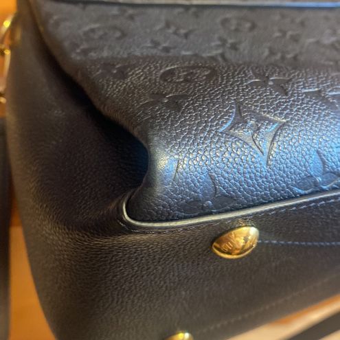 Louis Vuitton Georges MM medium Empriente leather in Noir - $2549 New With  Tags - From Karima