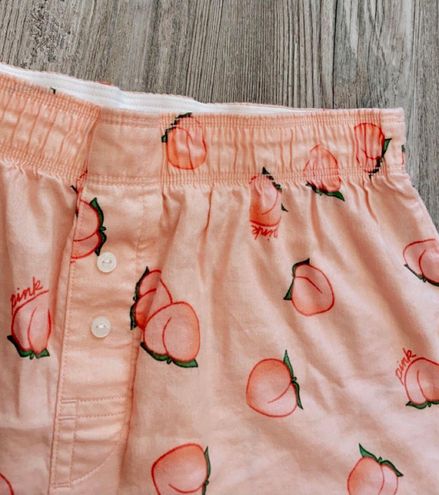 Victoria's Secret VS PINK Peach Boxer Shorts Size XS - $18 - From kenzie