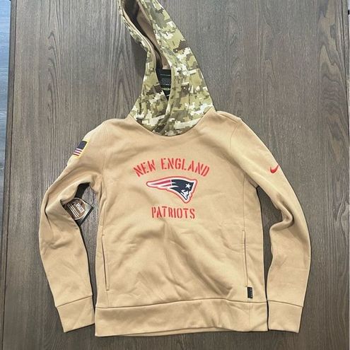 Nike NWT Women's Khaki New England Patriots 2019 Salute to Service Hoodie -  $57 New With Tags - From Ashley