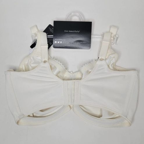Nwt Lilyette by Bali Comfort Lace Full Figure Minimizer Bra 0428 Cream 36DDD  White Size undefined - $27 New With Tags - From August