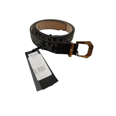 Studded Medusa Heritage Leather Belt