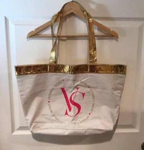 Cloth tote VICTORIA'S SECRET White in Cloth - 27876430