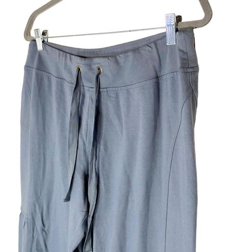 Soft Surroundings Wide Leg Ruffle Pants Grey Medium - $35 - From Laura