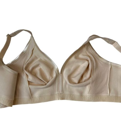 Cacique Cotton No Wire Bra in Nude/Beige Size 46C Tan - $19 - From Second