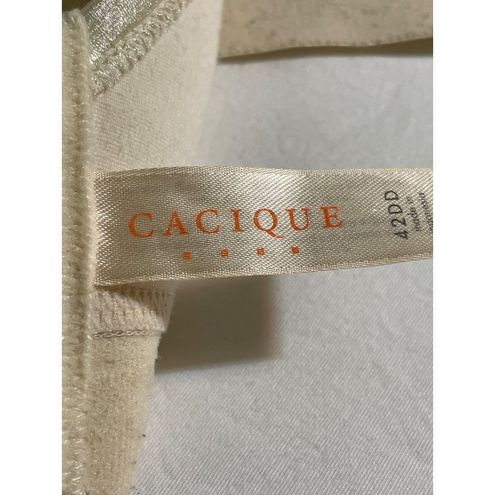 Cacique The Cotton Collection Beige Unlined Full Coverage No