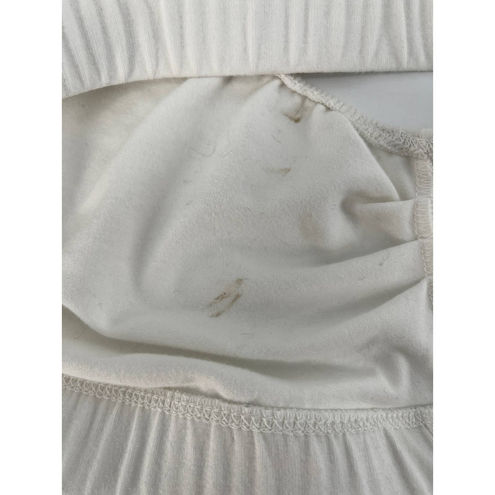 Decent Exposures Original Un-Bra Sz 48E White Front Closure Scoop Back -  $26 - From Karen