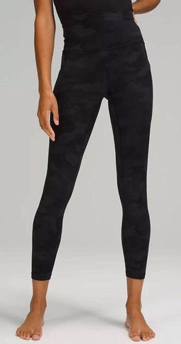 🔥 🔥 BRAND NEW AUTHENTIC Lululemon Size 4 Legging Tight Pant 25 inches Black  Camo, Women's Fashion, Activewear on Carousell