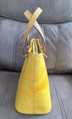 Louis Vuitton // Yellow Vernis Houston Tote – VSP Consignment