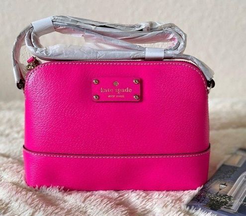 Kate Spade Wellesley Hanna Leather Handbag Shoulder Bag Crossbody