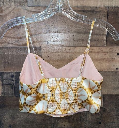 House of Harlow 1960 Satin Printed Bralette Crop Top Size XS - $40 - From  Renee