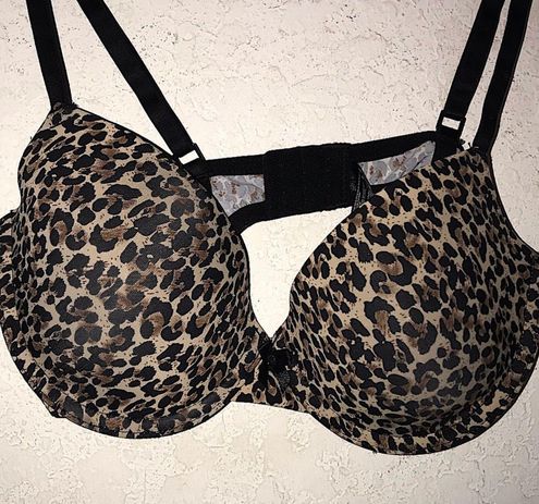 Secret possessions Cheetah Push Up Bra Brown - $23 (23% Off