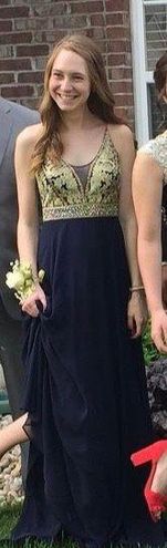 Von Maur Prom/Formal Dress Blue Size 10 - $125 (37% Off Retail