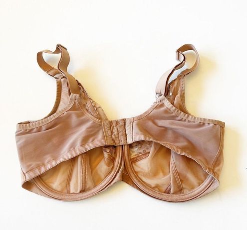 Elomi 8900 Matilda Underwire Plunge Bra Brown Size 38I Plus Curvy Intimates  - $32 - From Molly