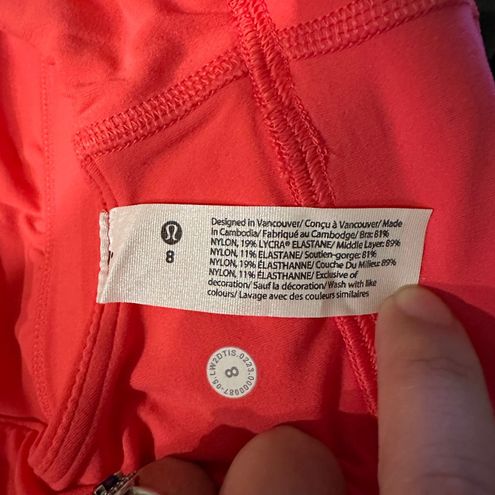 Lululemon Align™ V-Neck Bra Light Support, A/B Cup in Hot Pink