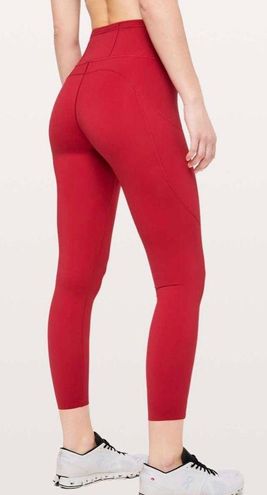 Lululemon Fast & Free 7/8 Tight II *Non-Reflective Nulux 25