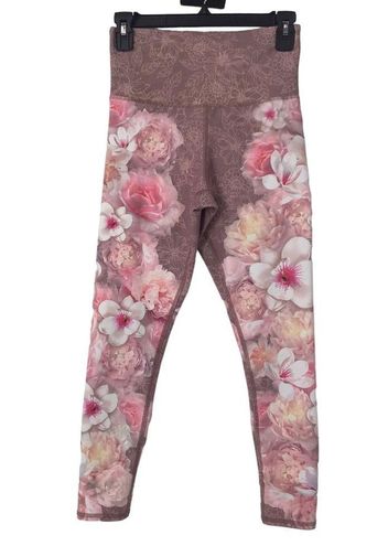 Evolution and creation FLORAL WORKOUT ATHLETIC LEGGINGS WOMENS SIZE SMALL -  $12 - From allison