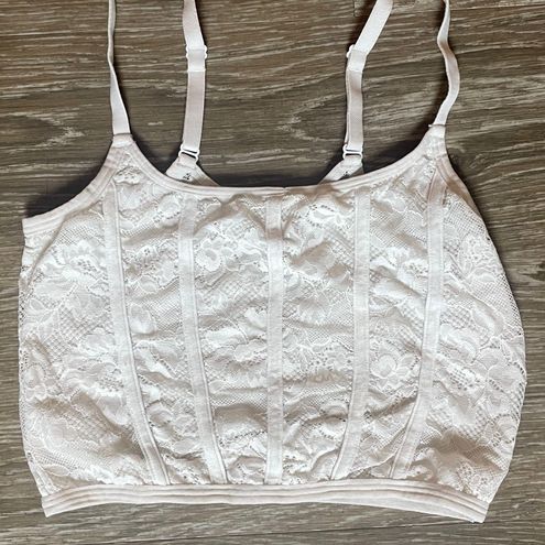 Target Colsie White Lace Bralette Top Size XS - $11 (26% Off