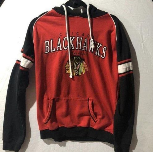 Chicago Blackhawks Old Time Hockey Red Hoodie