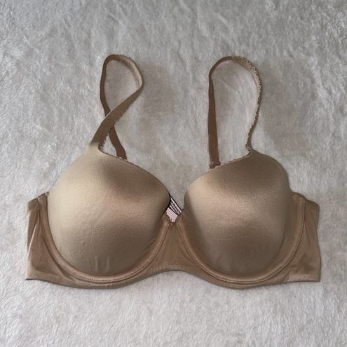 Victoria's Secret Body By Victoria Lined Demi Nude Bra Size 34D Tan - $17 -  From Kelly