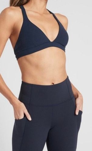 Athleta Blue Sports Bra Size XL - 47% off