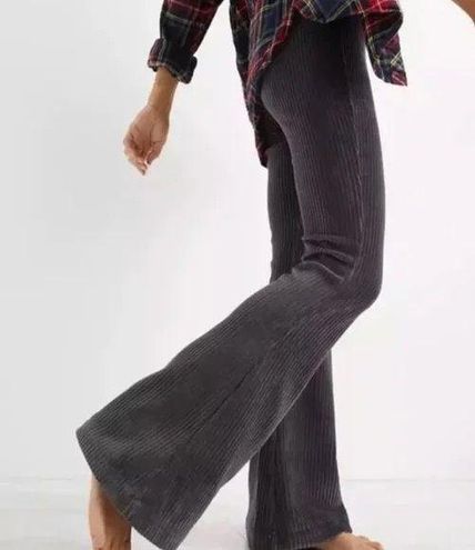 aerie, Pants & Jumpsuits, Aerie Groove On Velour Flare Pants