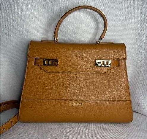 Authentic Teddy Blake Satchel Bag W/Detachable strap, and dust bag.