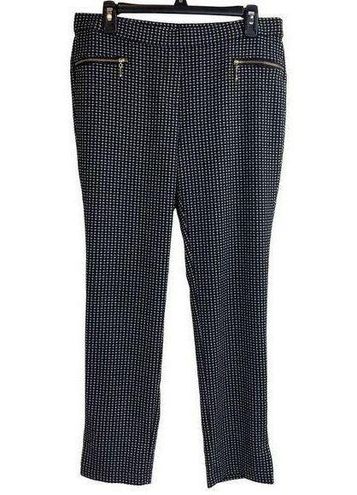 Rafaella Studio Women's Black & White Ankle Skinny Dress Pants Size 12 -  $25 - From Jules