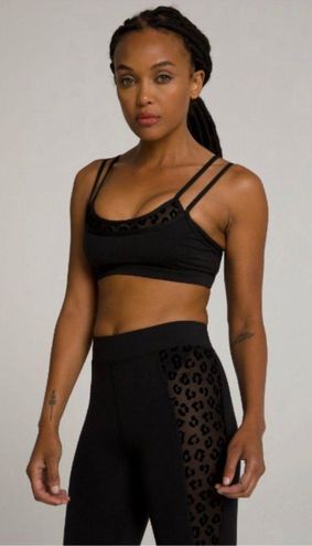 Good American Sports Bra 3XL NWT Activewear Corset Mesh Leopard Athletic  Athleisure Black Size 3X - $30 (56% Off Retail) New With Tags - From Cageys