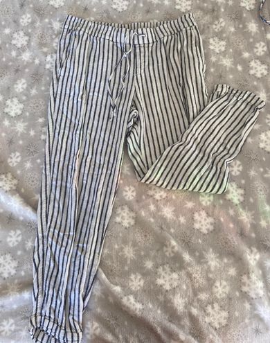 old navy striped pants
