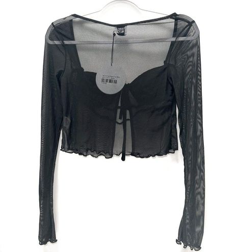 Tasia Long Sleeve Top Black