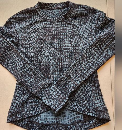 Lululemon Close to Crossing Long Sleeve *Jacquard - Tectonic