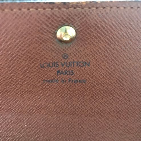 Louis Vuitton Alexandra Portefeuille Brown Monogram Canvas Trifold Wallet 💯