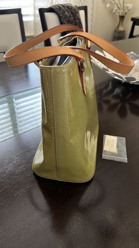 Louis Vuitton Green Vernis Houston Brown Light brown Light green - $550 -  From Micleins