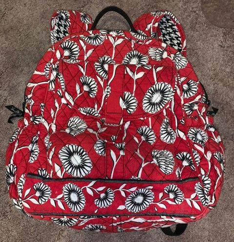 red vera bradley backpack