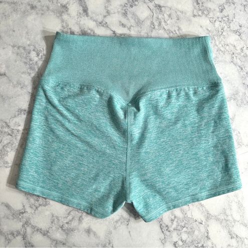 Alo Yoga Alosoft Aura Short Blue Quartz Heather Size XS - $25 - From  Christina