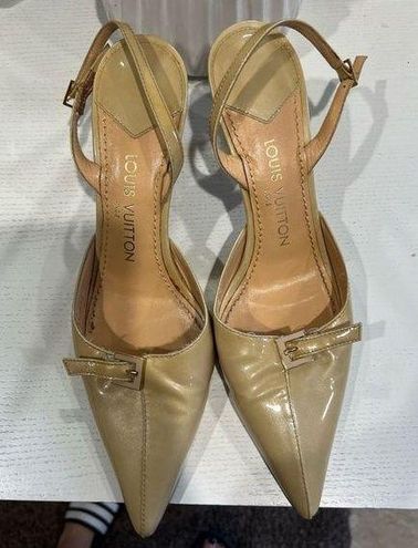 Louis Vuitton Vintage LV kitten heels 10.5 Size undefined - $222