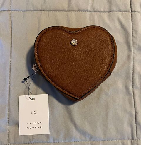 LC Lauren Conrad Heart Crossbody Bag