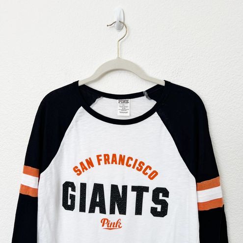 PINK Victoria's Secret, Tops, San Fran Giants Long Sleeve