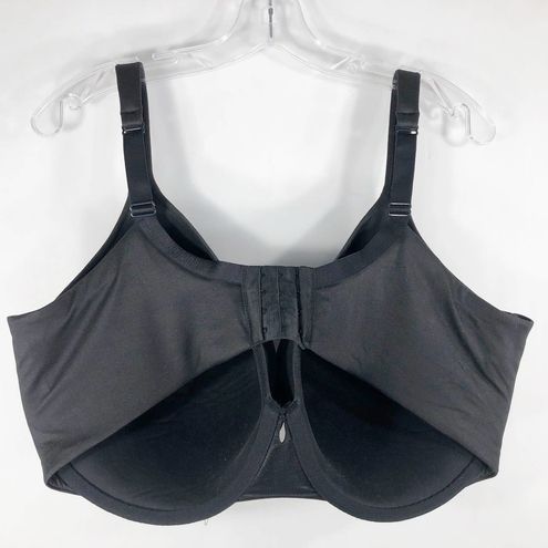 Cacique 44G Bra Black Intuition Full Coverage Solid Stretch Underwire  Support 86 Size undefined - $23 - From Bailey