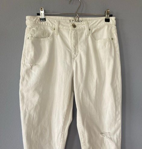 Spanx Slim-X Casual Cuffed White Jeans Size 27 - $40 - From Amanda