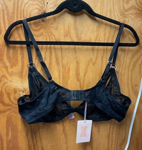 Savage X Fenty Black Lace Bra size 38C - $20 New With Tags - From Maritza