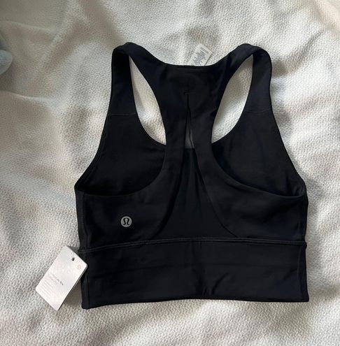 Lululemon Black Invigorate Bra Size 2, Women's Fashion, Activewear