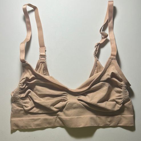 Skims Nursing Sculpting Bra in Brown