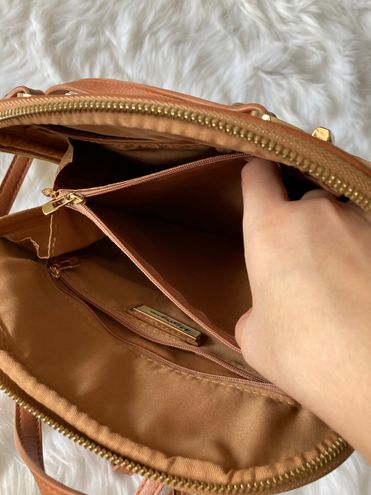 Miztique Convertible Cork Backpack Shoulder Bag Tan - $40 (50% Off