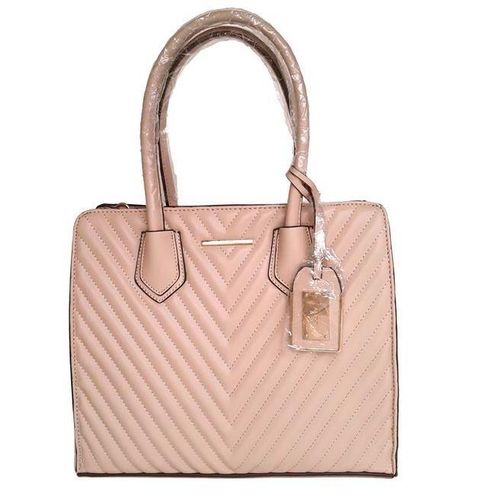 ALDO Nude Oakridge Chevron Purse Shoulder Bag Tan 40 New With