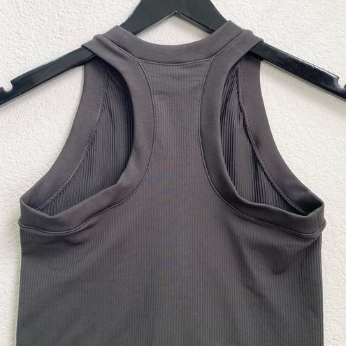 Athleta 530130-14 Renew Seamless Racerback Tank in Dark Olive Size Small -  $32 - From Beadsatbp