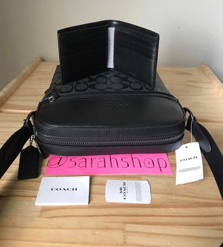 Coach Bag Men Black - $229 (42% Off Retail) New With Tags - From Sarah