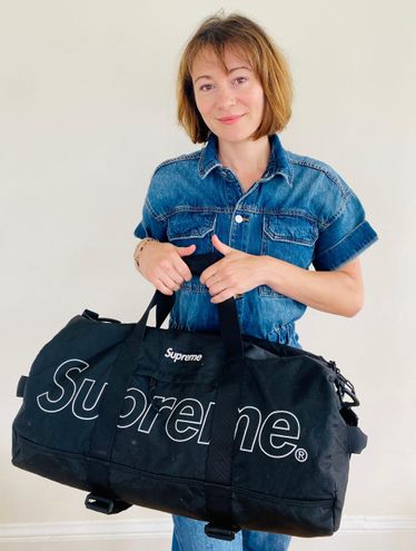 SUPREME DUFFLE BAG BLACK FW2018