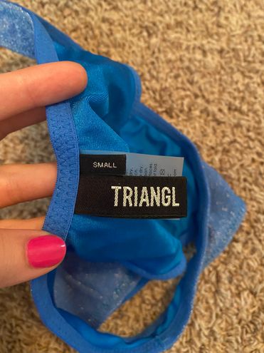 BNWT Romy - Marina Sparkle Triangl bikini