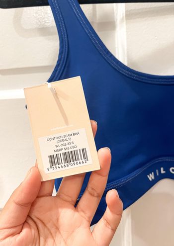 Wilo The Label Wilo Sports Bra Blue - $32 (33% Off Retail) New